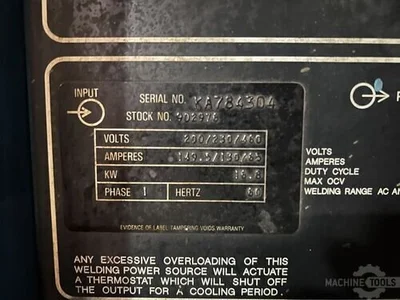 USED MILLER SYNCROWAVE 350