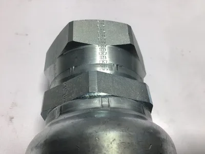 Parker 71 series P71-24 R-12 RF7K Crimp Style Hydraulic Hose Fitting