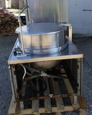 152-0605 Market Forge MT40 40-Gallon Natural Gas Direct Steam Kettle