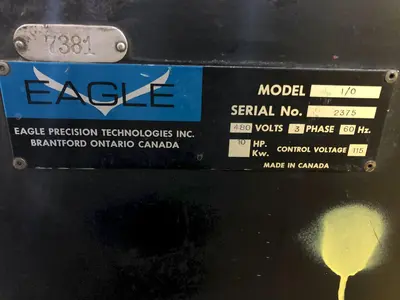 3" EAGLE MODEL I/O LINE TUBE END FORMER: STOCK #18180