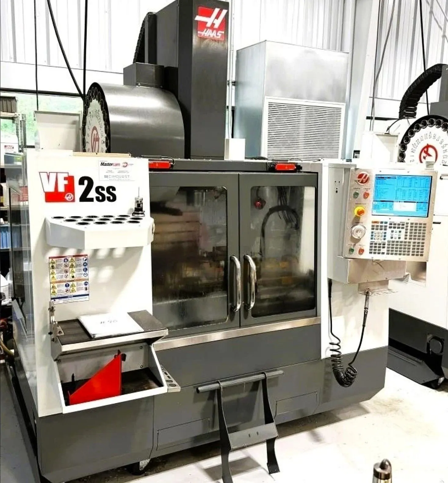 2013 HAAS VF-2SS 5-Axis with HAAS T5C 5-Axis Rotary Table