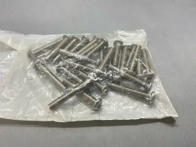 BHS7X06035-025M1 | Button Head Socket Cap Screw Stainless Steel M6 x 35mm PKG OF 25 - New