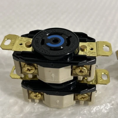 (4) Hubbell Twist Lock Receptacle (2)20A 120V,(2) 250V P/N?? Fast Shipping!