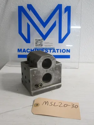 MSL20-30 Double Boring Bar Holder 1.25" 76 x 35 mm DMG Mori Seiki Static