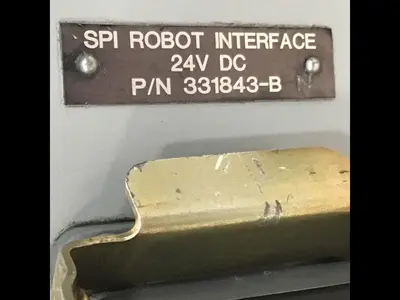 Used SPI 331843-B Robot Parts Michigan US | Ideal Machinery #692966