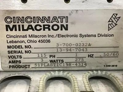 USED CINCINNATI MILACRON 3-700-0232A