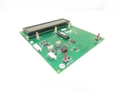EnerSys X1060-06-WHFD-S Printed Circuit Board PCB LCD Display Push Button Rev F