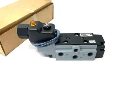 USED PARKER SCHRADER BELLOWS VALVAIR SPRINTTM SINGLE SOLENOID VALVE DPP