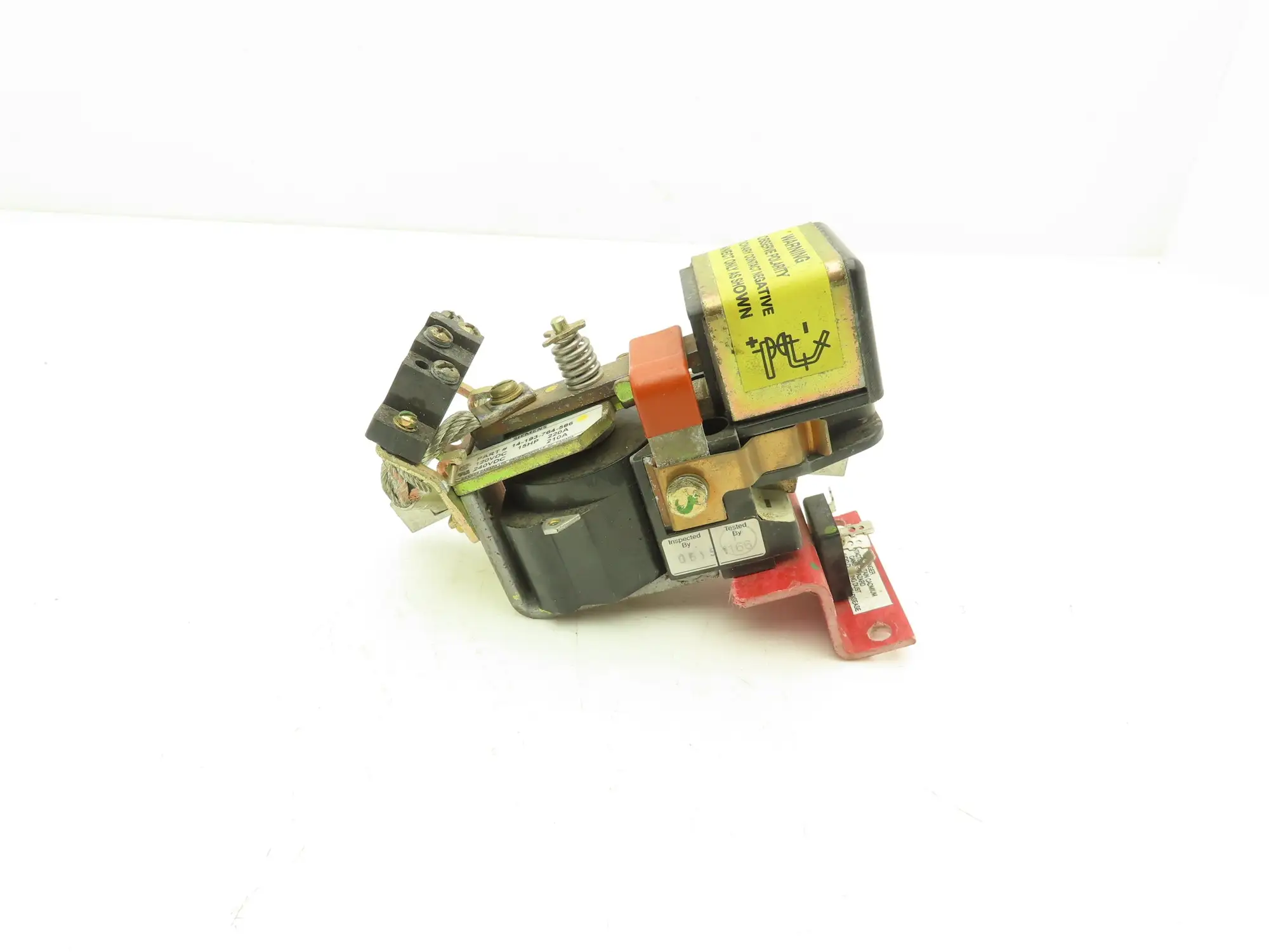 Siemens 14-193-764-586 Contactor 15HP 120VDC-220A/240VDC-210A Has Broken Base