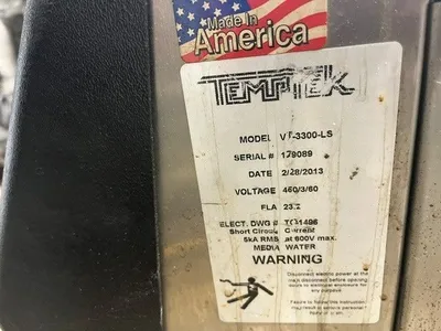 2016 TEMPTEK VT3300-LS THERMOLATOR | Machinery Network (4)