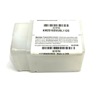 NEW KENNAMETAL KM MICRO™ CUTTING UNIT ID APPS. SVUB 93° KM2016SVUBL1120