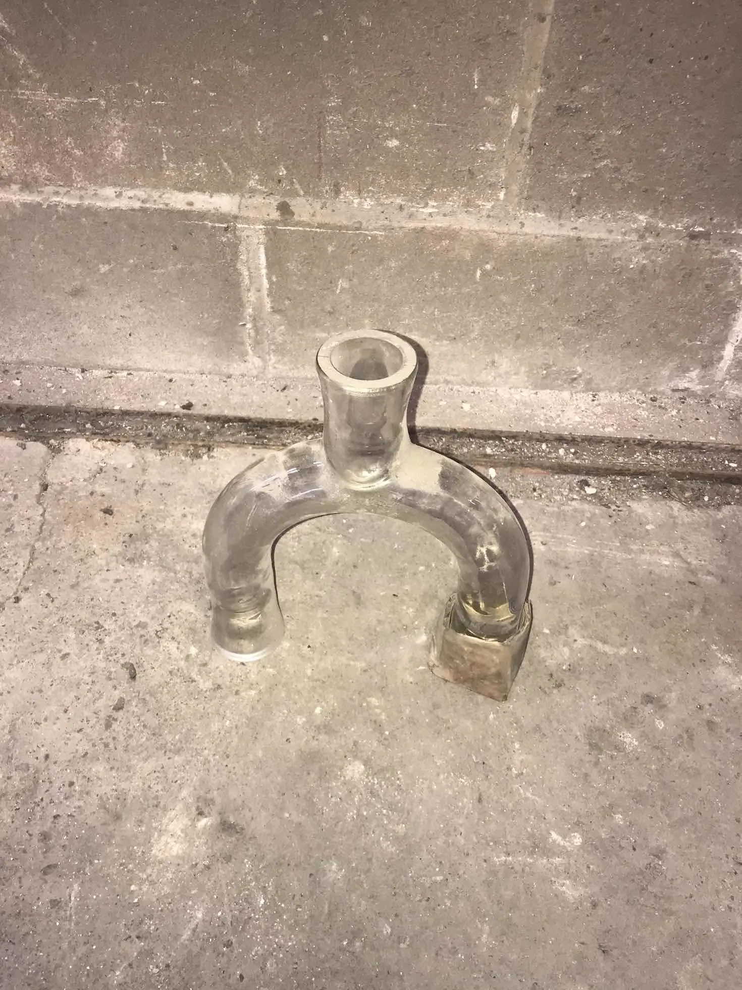 40mm Dia QVF U Bend Bottom Outlet; KUOA/1.5