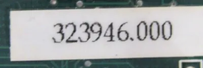 USED UNICO 323946.000 CIRCUIT BOARD 317241.009 322404.000 402-877