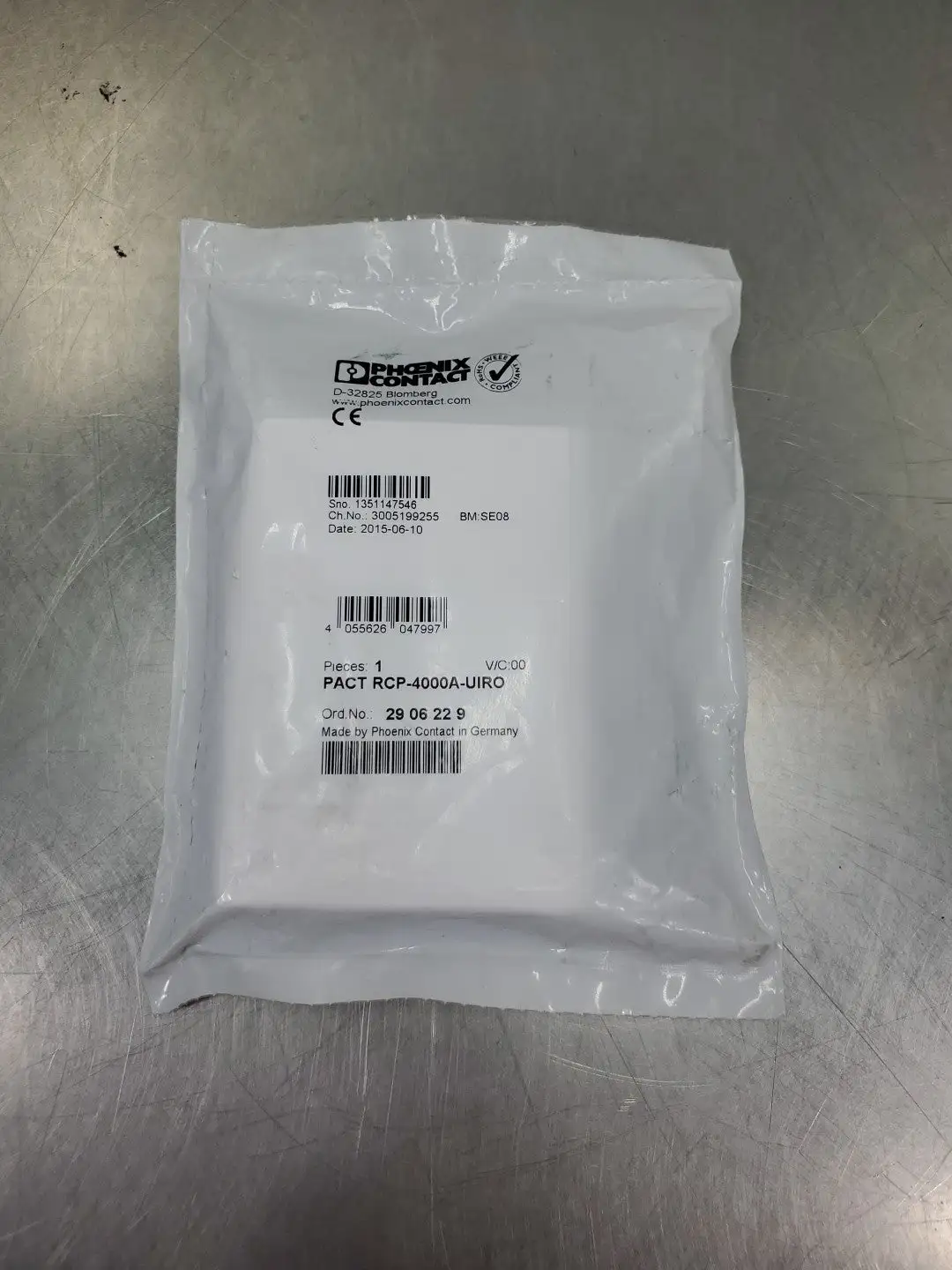 USED Phoenix Contact PACT RCP-4000A-UIRO Relay Module