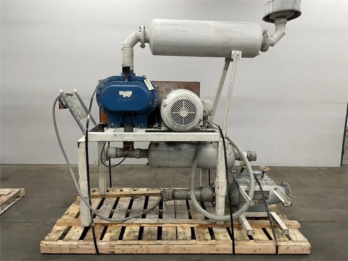 50 HP MAC Vacuum Conveyor With Surge Bin & Airlock