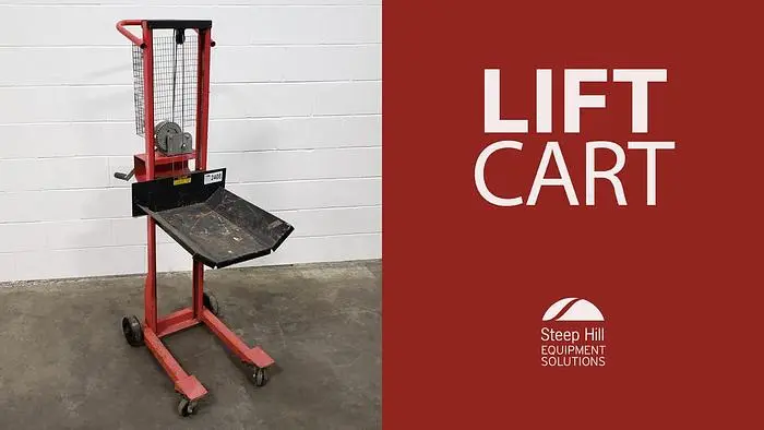 Manual Die Lift Cart