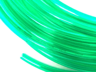 USED SMC POLYURETHANE TUBING GREEN, 12MM LOT OF 3 POUNDS
