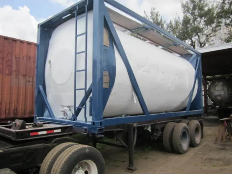 Used A PLUS INTERFLOW 5000 GALLON ISO TANK Tanker Trailers Florida US | USA Transequipment #1542626