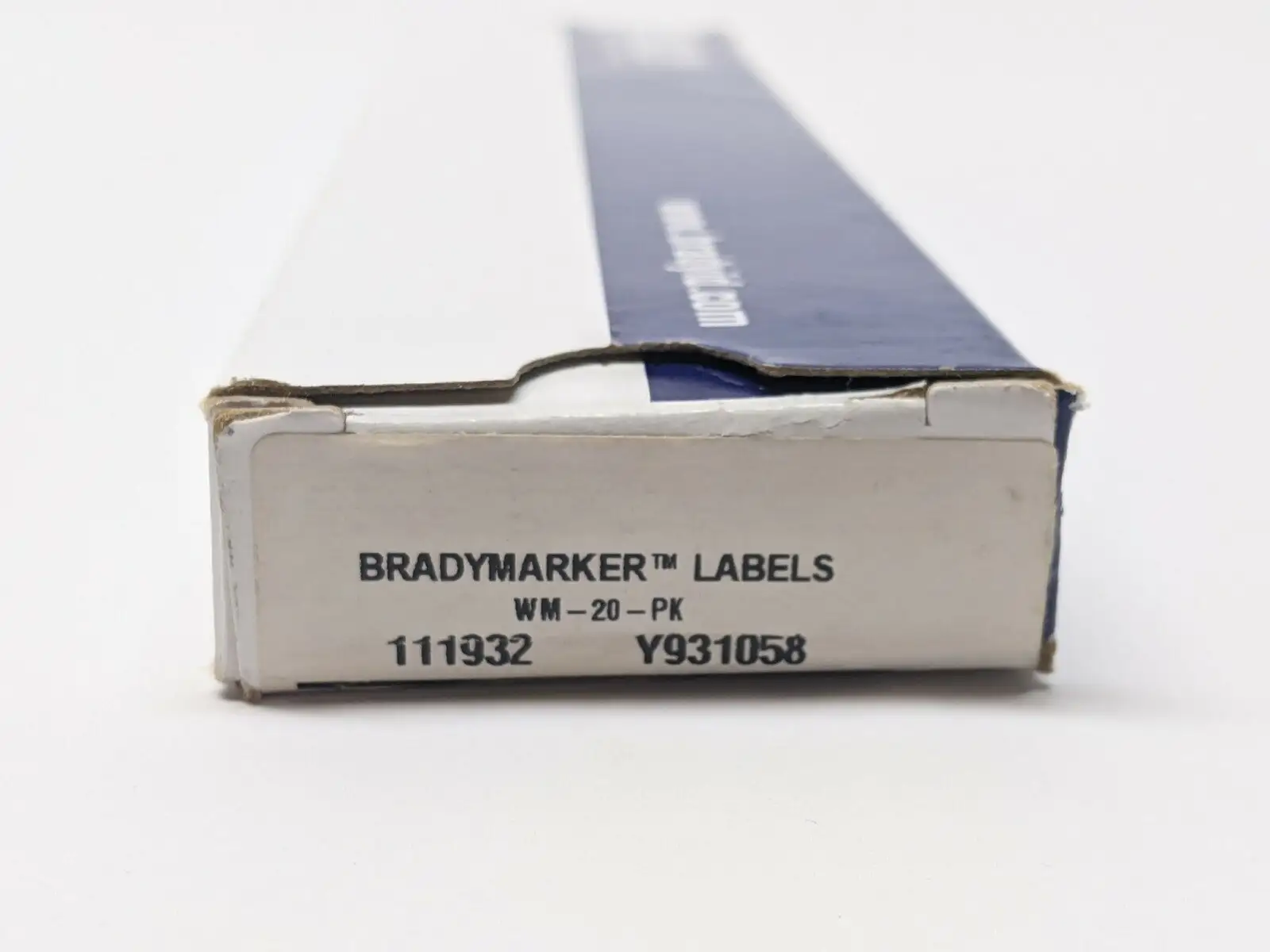 WM-20-PK | Brady  Vinyl Cloth Wire Marker 111932 Y931058 LOT OF 7 Sheets - New Other