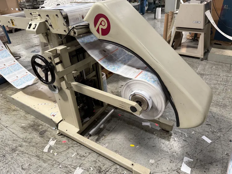 Lasermax Roll Systems Unwinders Label Forms & Direct Mail Machinery | Machinery Solutions Group, Inc.