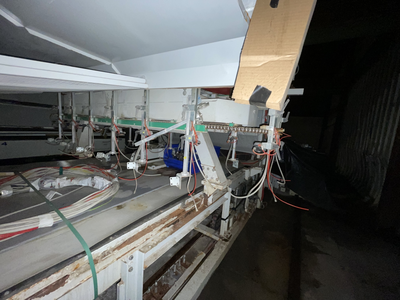Cefla Package of Flat-Line Finishing Machinery, w/ EliSpray Rotary Spray Machines, Curing Ovens, Panel Cleaners, Material Handling, etc.