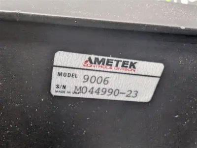Ametek 9006 MODCAL Slot Rack / Chassis Module Used