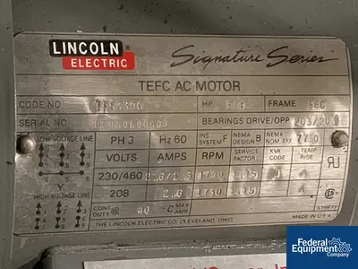 USED BOC Edwards 4.3 Sq Ft BOC Edwards Freeze Dryer, Model Lyoflex 0.4
