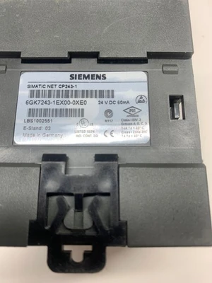 Siemens Simatic Netz CP243-1 6GK7243-EX00-0XE0 Ethernet CP Garantie