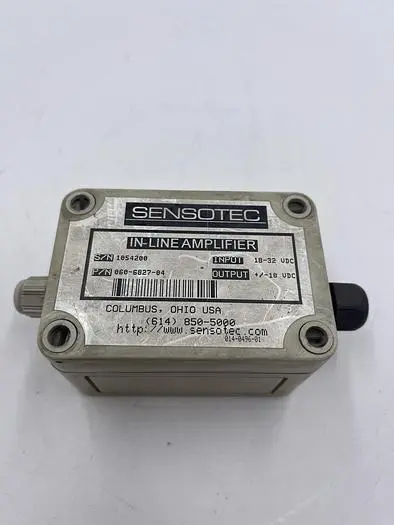 Used SENSOTEC SENSOTEC 060-6827-04 Misc Electrical & Power Parts | ND Industrial Surplus #1214789