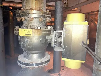 USED BALL VALVE
