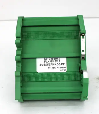 USED PHOENIX CONTACT FLKMS-D15SUB/S/ZFKKDS/PE