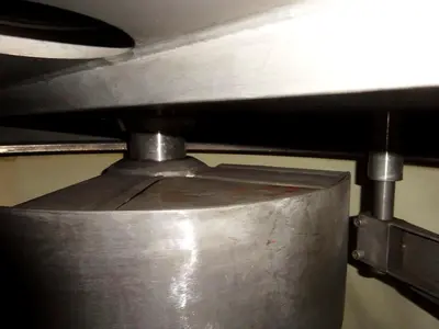Ellerwerk 736 U-A perforate basket centrifuge, 316SS.