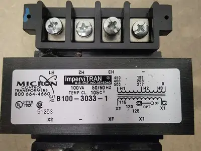 Used MICRON B100-3033-1 Transformers British Columbia CA | Lenmark #367081