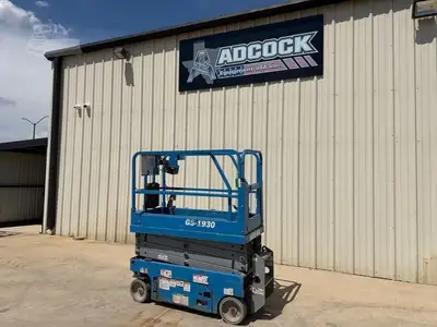 Used 2019 GENIE GS1930 Scissor Lifters Texas US | Adcock Equipment USA #1519436