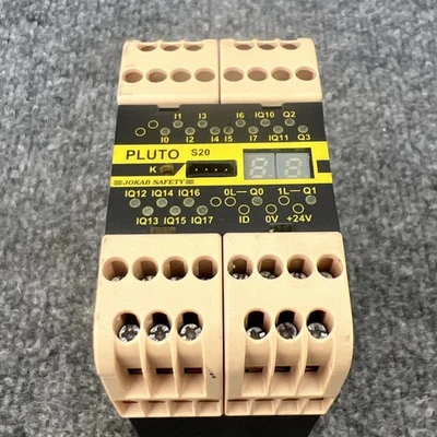 Used Jokab Safety Pluto S20 Programmable Logic Controllers California US | Davliegogo LLC #1706679