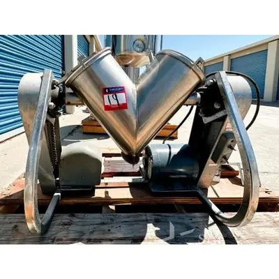 Used PATTERSON-KELLEY TWIN SHELL BLENDER Chemical & Process Equipment California US | Star Industries #1250134