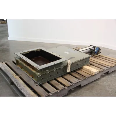 Used DCL 14" X 22" Slide Gate Valve Roller Gate