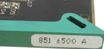 USED CHARMILLES 851-6500-A CIRCUIT BOARD 8516500A CT8132740