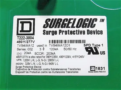 USED SQUARE D TVS4IMA1201