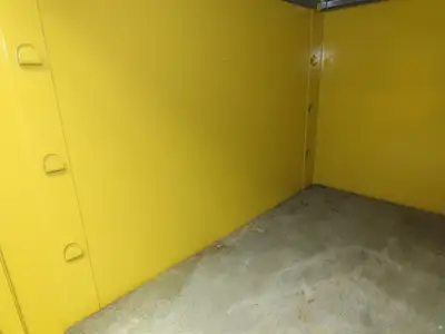 Eagle 1962 Flammable Safety Cabinet 60 Gallon Yellow Flammable Liquid