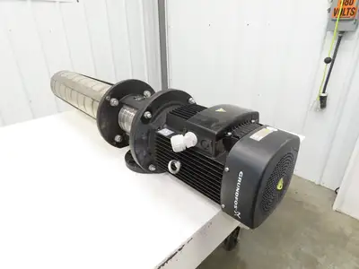 Grundfos MTR45-8/1-1 A-J-A-HUUV Immersion Pump 5.5kw 230V 3PH 1050L/min 3"Flange