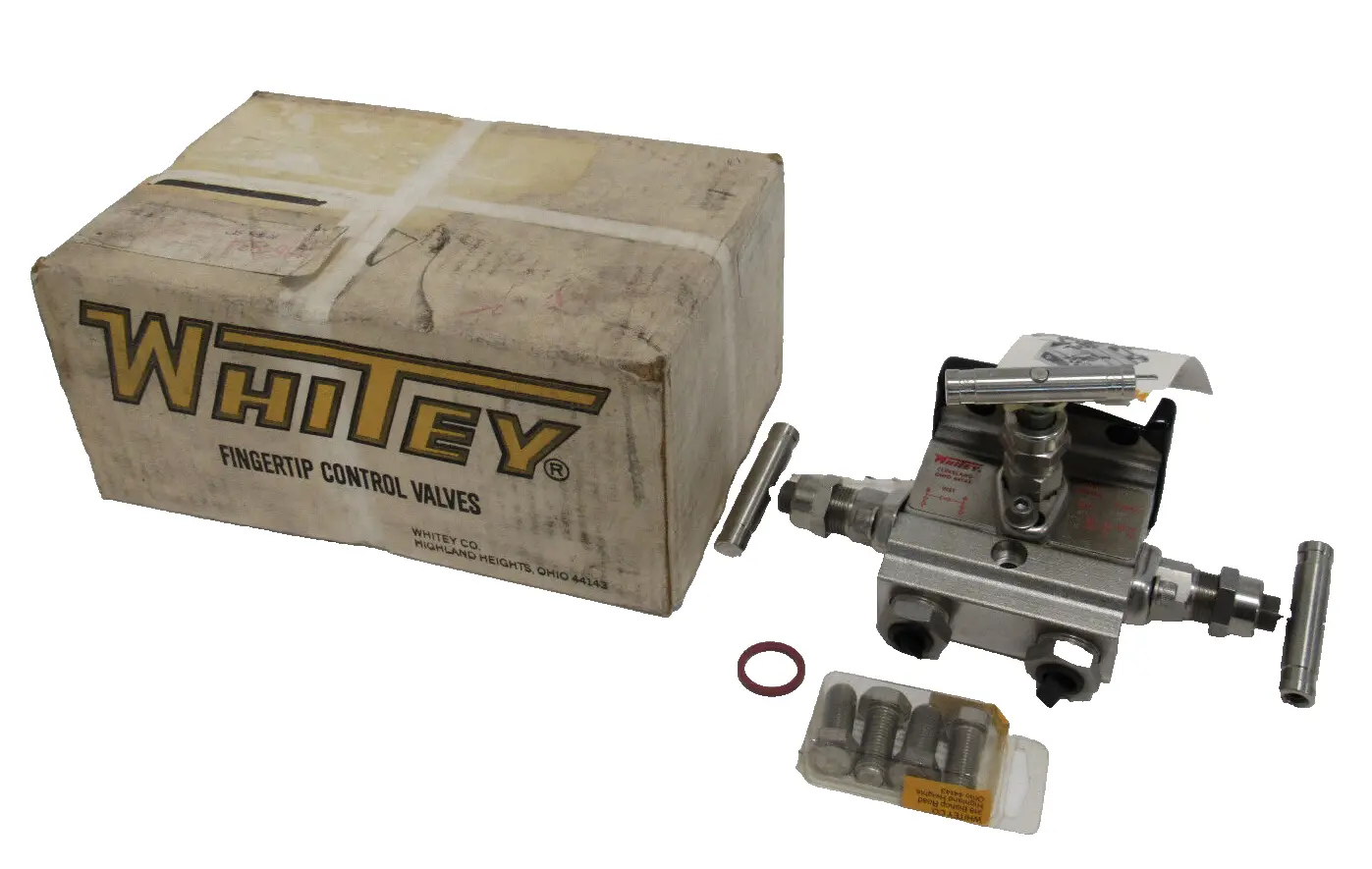 NEW WHITEY SS-M3NBFS8-FL HYDRAULIC VALVE 6000 PSI SSM3NBFS8FL