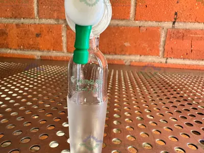 Used CHEMGLASS FLOW CONTROL ADAPTER, 90 DEGREE, 24/40 INNER JOINT, W/ PTFE STOPCOCK Glassware - Other California US | Equipment Lab #1411869