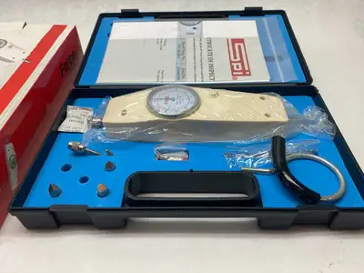 USED SPI ANALOG MECHANICAL FORCE GAUGE 45LB/22.67KG