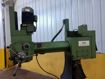 25" HKS MODEL 25MG SINGLE SPINDLE GEARHEAD DRILL WITH TAPPING: STOCK #14671