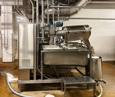 Kalt/GEA Westfalia 24 TPD complete cheese plant.