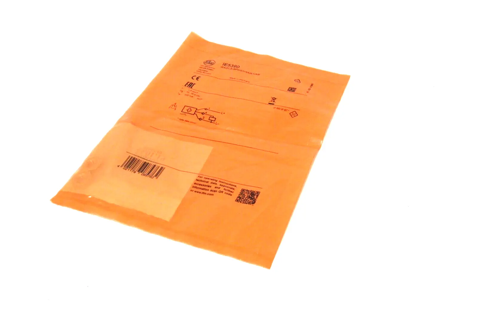 NEW IFM EFECTOR IEK31,5-BPKG/V4A/K1/AS SENSOR IE5390
