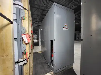 15kV Switchgear Lineup MVS Load Break Controller, 2000 Amp