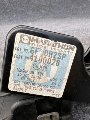 Used Marathon 6F30A2SP Terminal Blocks California US | Davliegogo LLC #1706370