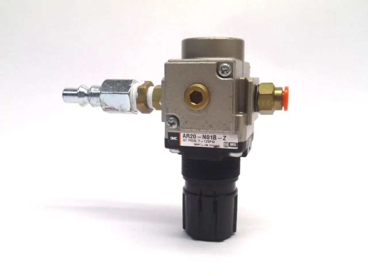 USED SMC PNEUMATIC REGULATOR 7~125 PSI